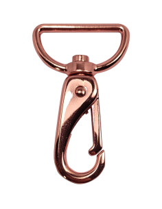 Premium metal carabiner - Rose gold 65 x 32 mm