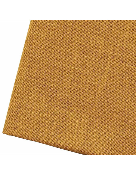 Sashiko fabric coupon 50 cm x 55 cm - Mustard