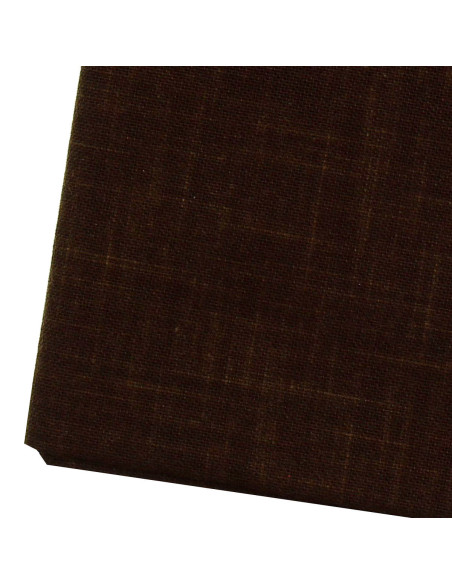 Sashiko fabric coupon 50 cm x 55 cm - Brown