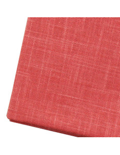 Sashiko fabric coupon 50 cm x 55 cm - Coral