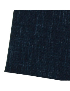 Sashiko fabric coupon 50 cm x 55 cm - Navy blue