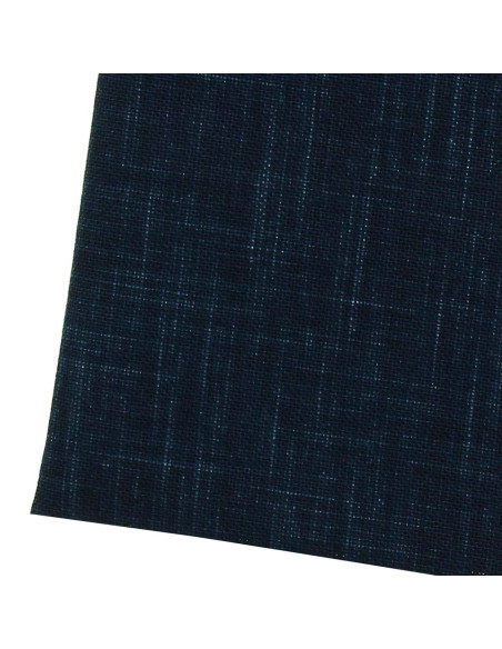 Sashiko fabric coupon 50 cm x 55 cm - Navy blue
