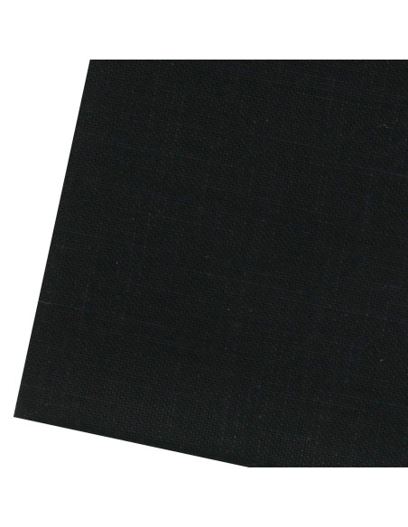 Sashiko fabric coupon 50 cm x 55 cm - Black