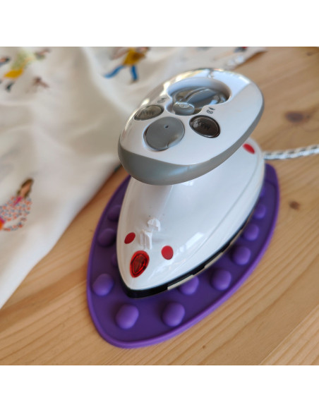 Rascol Mini Silicone Iron Rest - Purple
