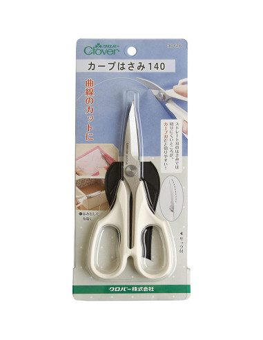 Clover curved blade scissors