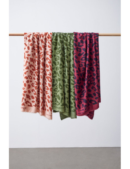 Viscose twill fabric - Urban Leo Rose
