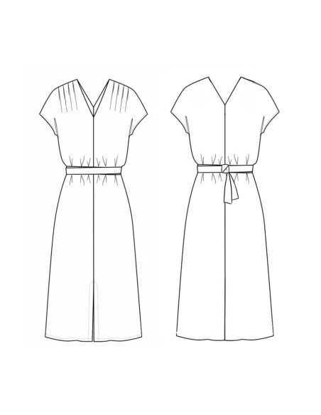 Transat Dress Pattern - Maison Fauve