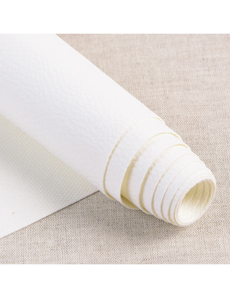 Karla-like fabric piece 140 cm x 50 cm - White