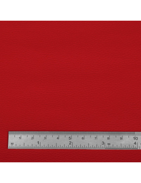 Karla imitation fabric piece 140 cm x 50 cm - Red