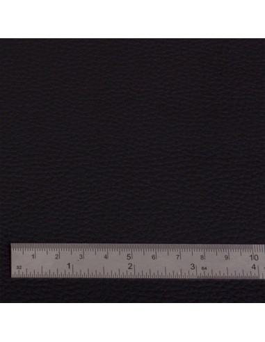 Karla faux leather fabric 140 cm x 50 cm - Black
