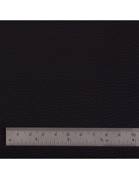 Karla faux leather fabric 140 cm x 50 cm - Black