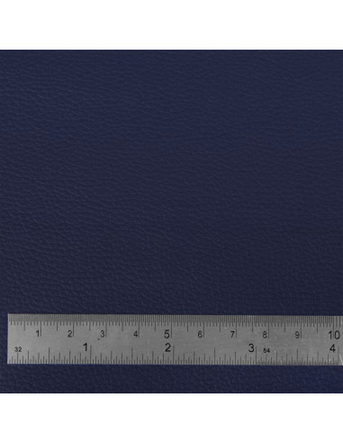 Karla imitation fabric piece 140 cm x 50 cm - Navy blue