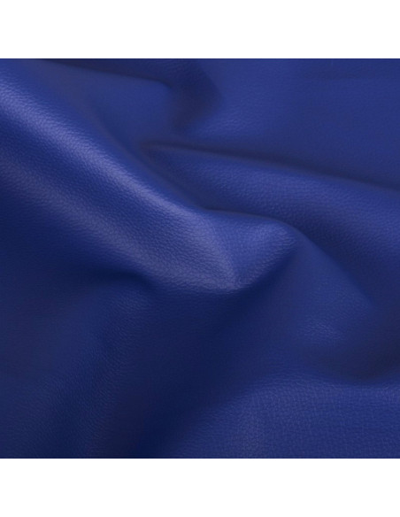 Karla imitation fabric 140 cm x 50 cm - Royal blue