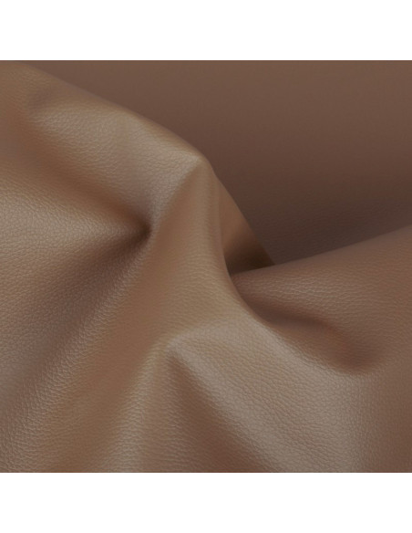 Karla faux fabric piece 140 cm x 50 cm - Taupe