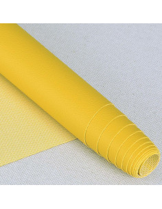 Karla imitation fabric 140 cm x 50 cm - Yellow
