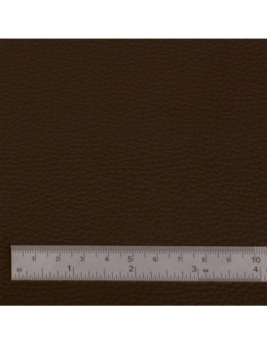 Karla imitation fabric 140 cm x 50 cm - Chocolate