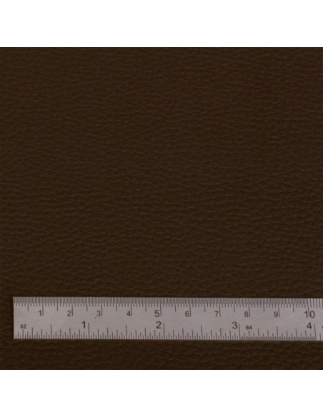 Karla imitation fabric 140 cm x 50 cm - Chocolate