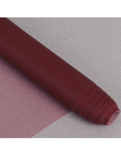Karla imitation fabric piece 140 cm x 50 cm - Bordeaux