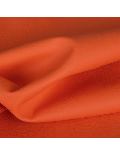 Karla imitation fabric piece 140 cm x 50 cm - Orange 2