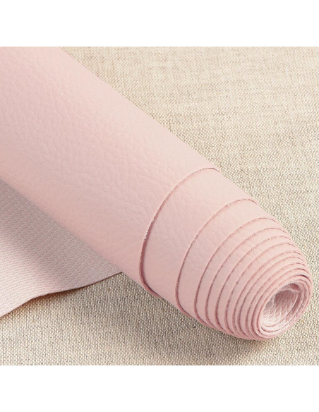 Karla faux fabric 140 cm x 50 cm - Blush