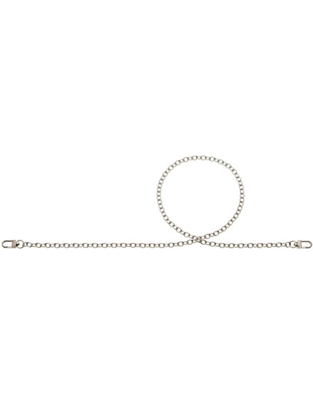 Viktoria handbag chain 88 cm - Silver