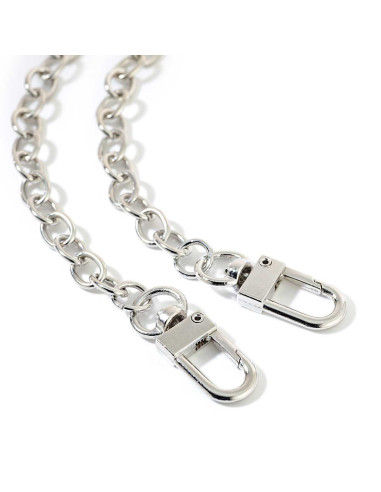Viktoria handbag chain 88 cm - Silver