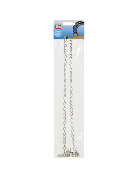 Viktoria handbag chain 88 cm - Silver