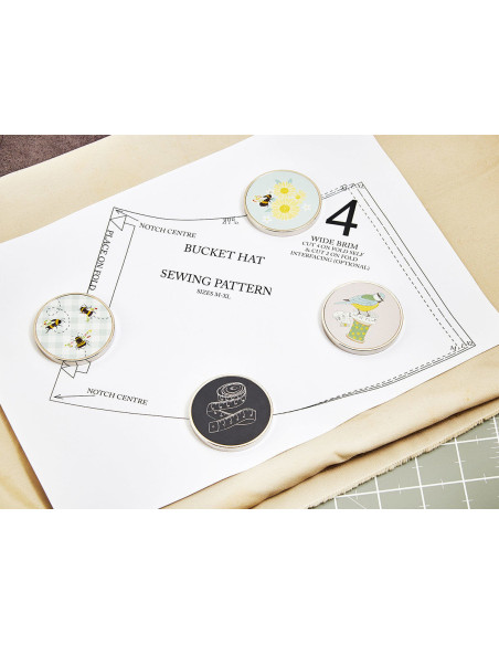 Set of 4 weights for sewing - Daisies