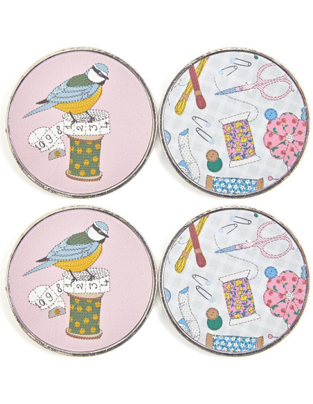 Set of 4 weights for sewing - Birds