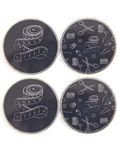 Set of 4 weights for sewing - Black 2