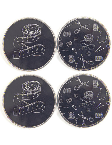 Set of 4 weights for sewing - Black
