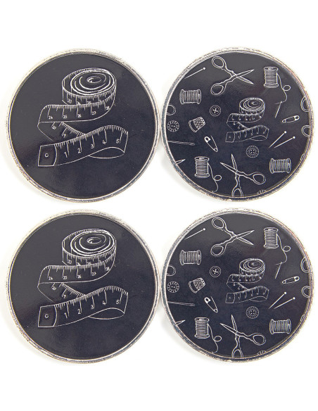 Set of 4 weights for sewing - Black