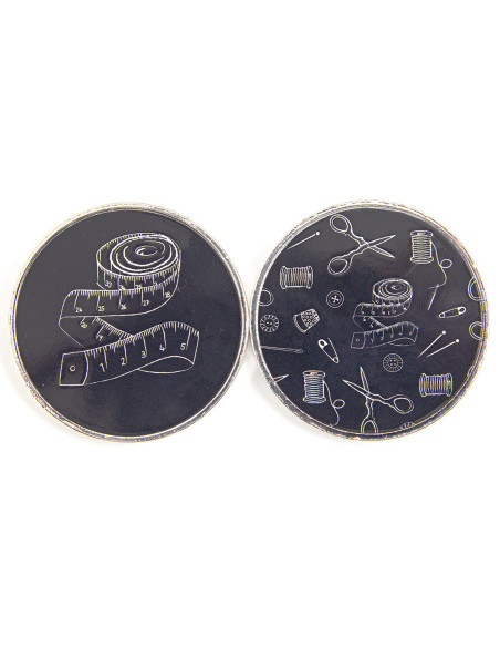 Set of 2 weights for sewing - Black