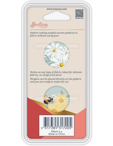 Set of 2 weights for sewing - Daisies