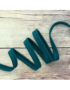 Jersey piping - Petrol blue
