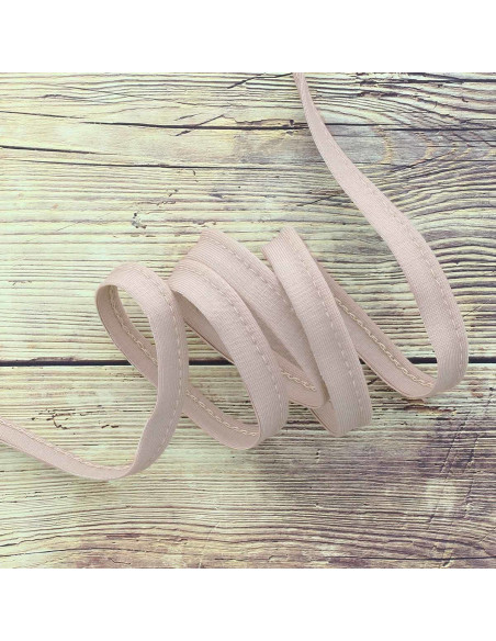Jersey piping - Taupe