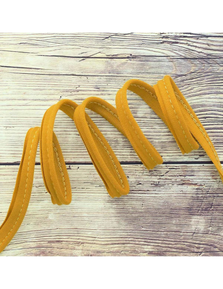 Jersey piping - Mustard