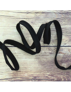 Jersey piping - Black
