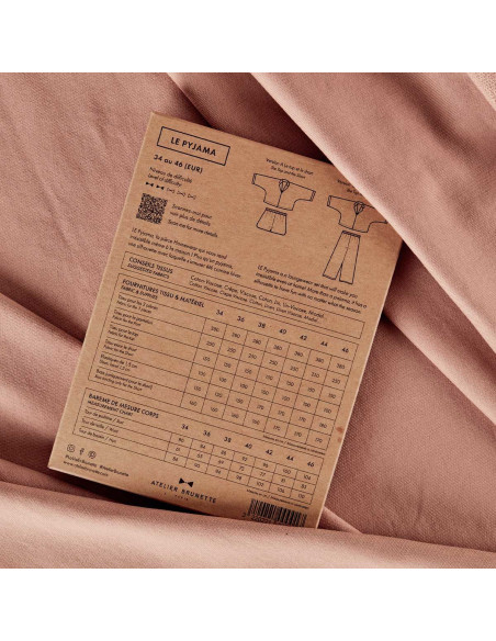 Pattern THE Pajamas - Atelier Brunette
