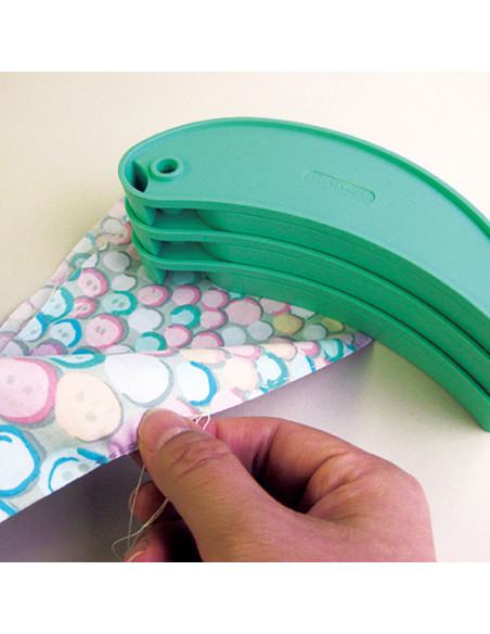 Set of 2 bean-shaped weights for sewing Clover