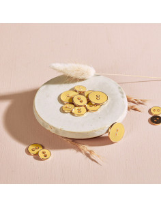 Joy Button - Lemon