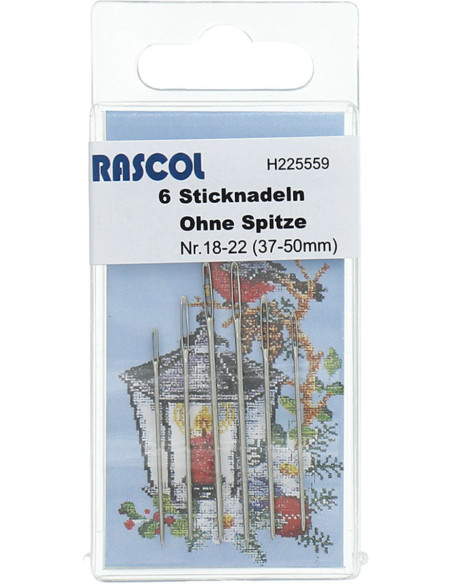 Rascol Tapestry Needles - Assortment 18/22
