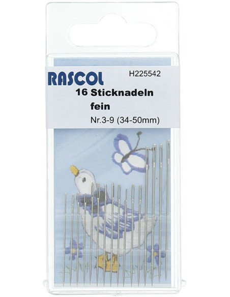 Rascol Embroidery Needles - Assortment 3/9