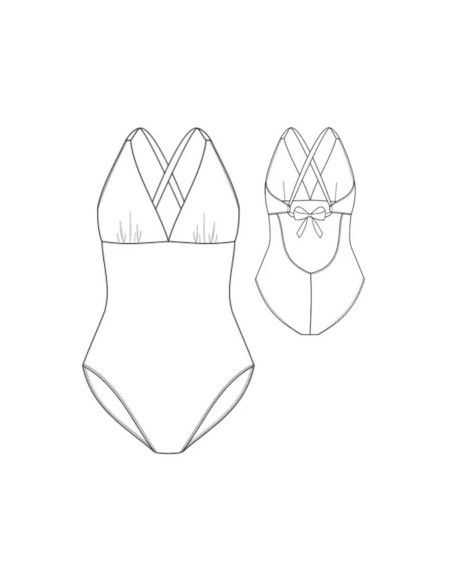 Swimsuit Pattern - Midnight Swim - Lise Tailor