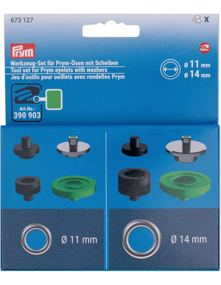 VARIO Creative Tool Eyelet Kit 11 and 14 mm