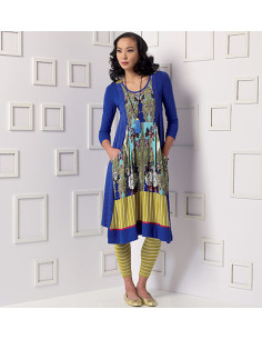 Pattern for top, dress, and tights - Vogue 9108 2