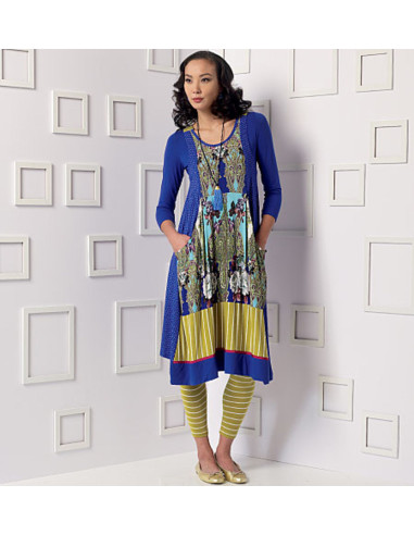 Pattern for top, dress, and tights - Vogue 9108