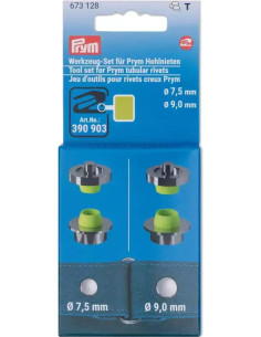 Tool set for hollow rivets 7.5 and 9 mm VARIO Creative Tool