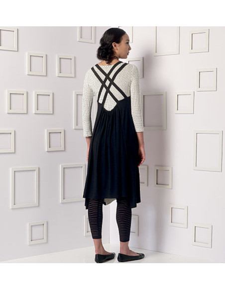 Pattern for top, dress, and tights - Vogue 9108