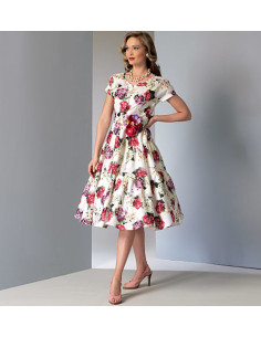 Dress and belt pattern - Vogue 9106
